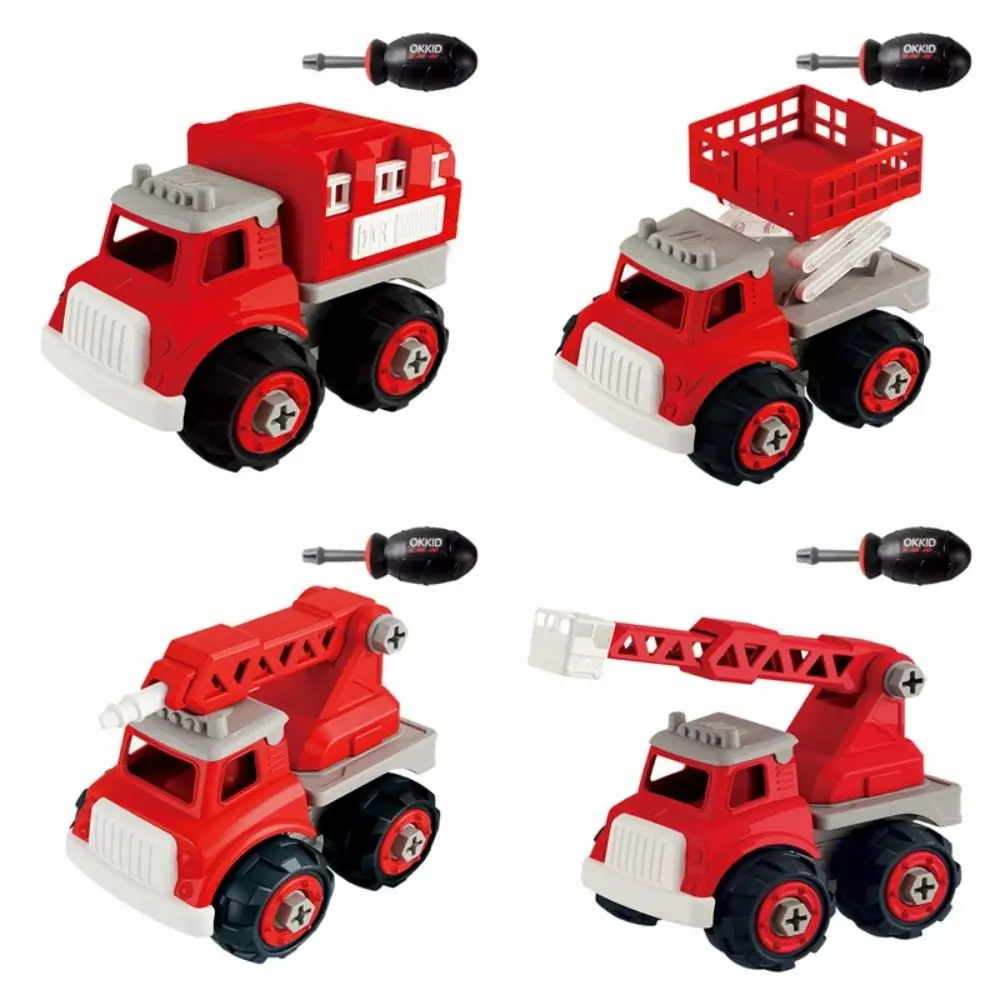 Kunststoff Simulation DIY Spielzeug Modell Auto Puzzle Auseinander Zerlegen Montage Montage Auto Spielzeug Sammlung Schraube Befestigung