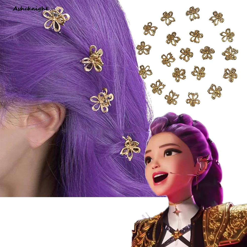 

Disguise Rumi Cosplay Hairclip Headwear Demon Hunter of KPop Girl Halloween Party Gifts Roleplay Costume Accessories Women