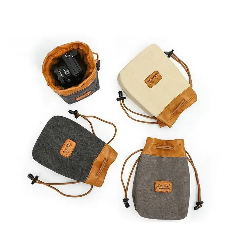 NEW Camera Bag Case Shockproof Breathable Camera Shoulder Bag For Nikon Canon Sony Fuji Leica Pentax 100501
