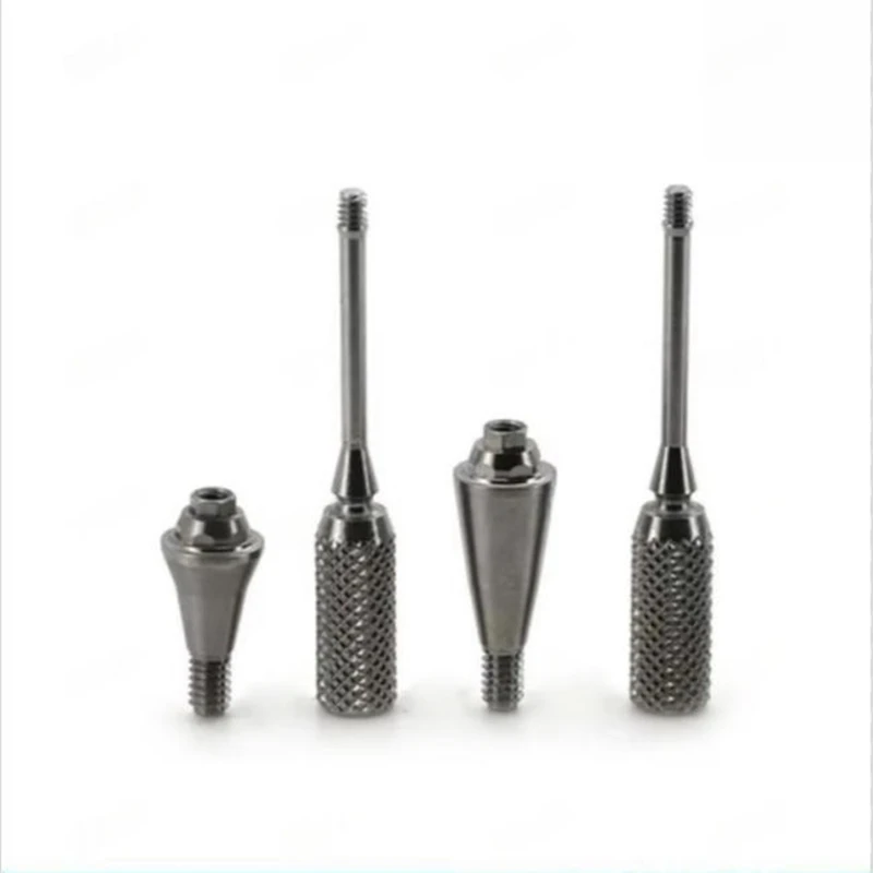 10Sets Titanium Alloy Composite Right Angle Abutment Dental Implant Accessories For Neo Biotech System Dental Clinic Supplies