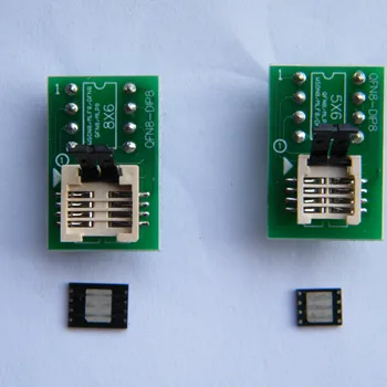 DFN8 WSON8 MLF8 MLP8 QFN8 to DIP8 어댑터, 6*5mm, 6*8 IC 칩 소켓, CH341A TL866ii Plus RT809H/F T48 T56 EZP2023 프로그래머 