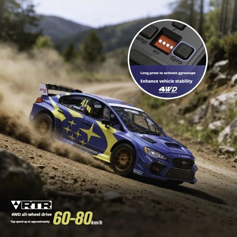 Hot Sell Well Corolla 1:10 Xts-S10 Remote-Controlled Electric Four-Wheel Drive Rally Car Off-Road Vehicle Boys Gifts