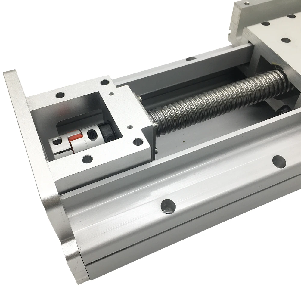 Heavy Load Fully Enclosed Guide 20MM Width EGR20 Guide 4Pcs EGH20CA Sliders SFU 2505/2510 Ballscrew Slide Industrial Automation