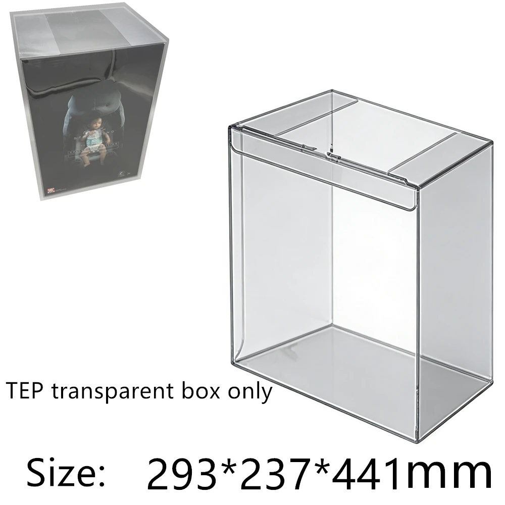 Transparent Box Protector For Death Stranding 2: On the Beach/PS5 Collect Boxes TEP Storage Game Shell Clear Display Case