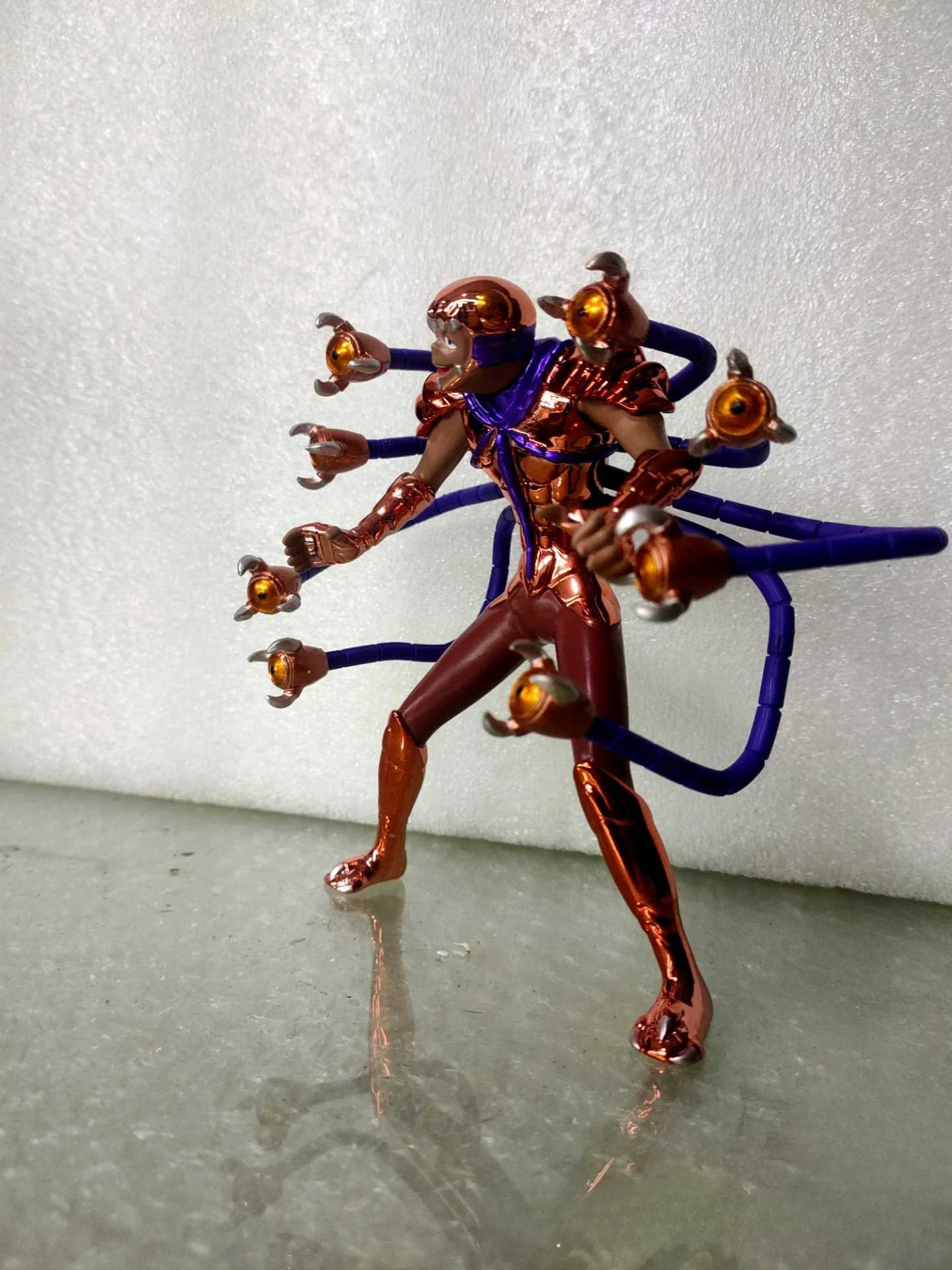 KAKA Saint Seiya Action Figure, Mito do Pano, Verme Espectro, Lamia O Submundo, Capítulo Hades