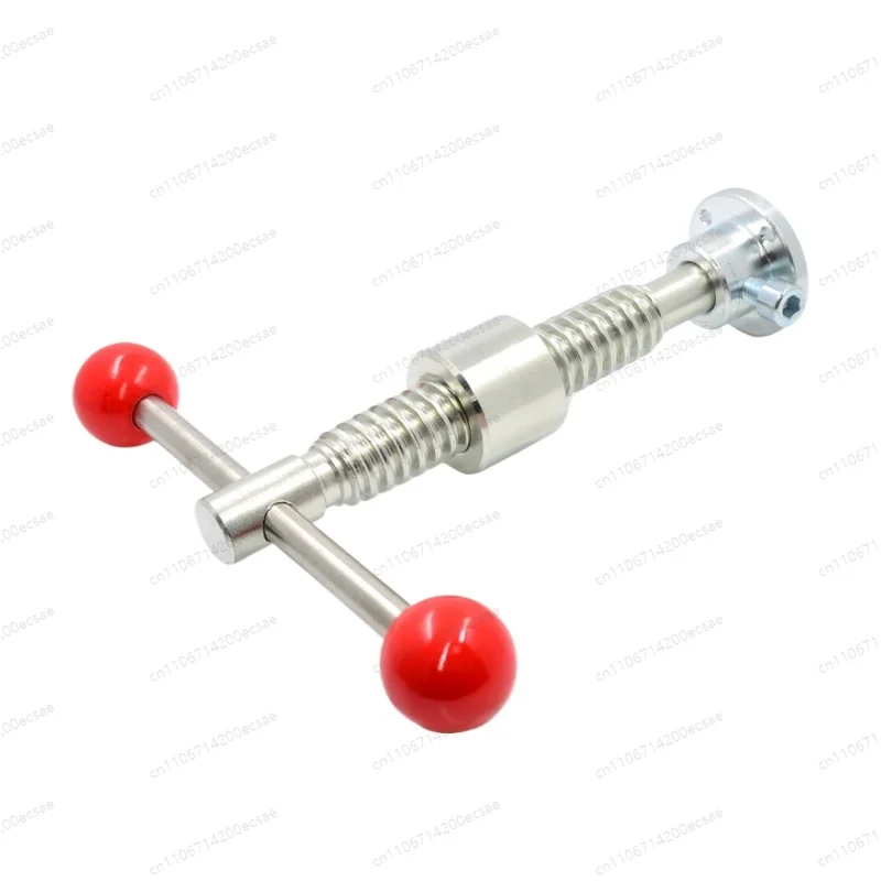 

T-screw set, trapezoidal screw, tooling fixture, trapezoidal screw, woodworking machinery, hand crank screw fixture