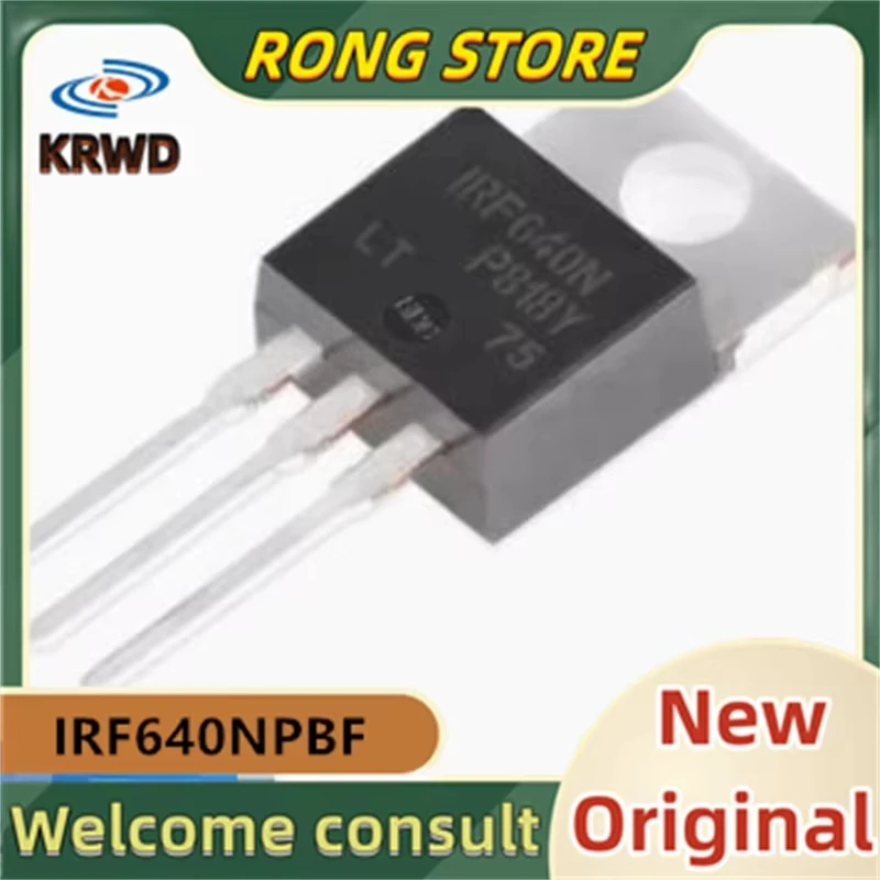 (10PCS/20PCS) IRF640N IRF640NPBF  TO-220 200V/18A   New and Original Chip IC