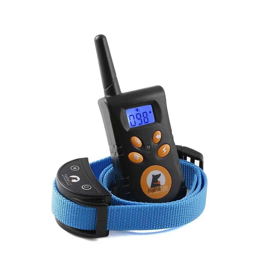 

pet supplies Electric buzz And Beep 500 Meters Pet Remote Control dog bark shock collar remote training device for 2 dogs