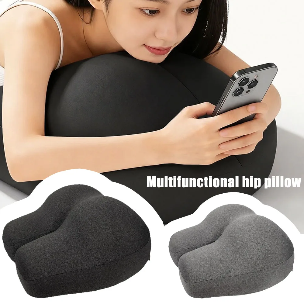 Side Sleeping Pillow Arm Support Memory Foam Hip Rest Pillow Multifunctional No Pressure Arm Pillow Removable Cover
