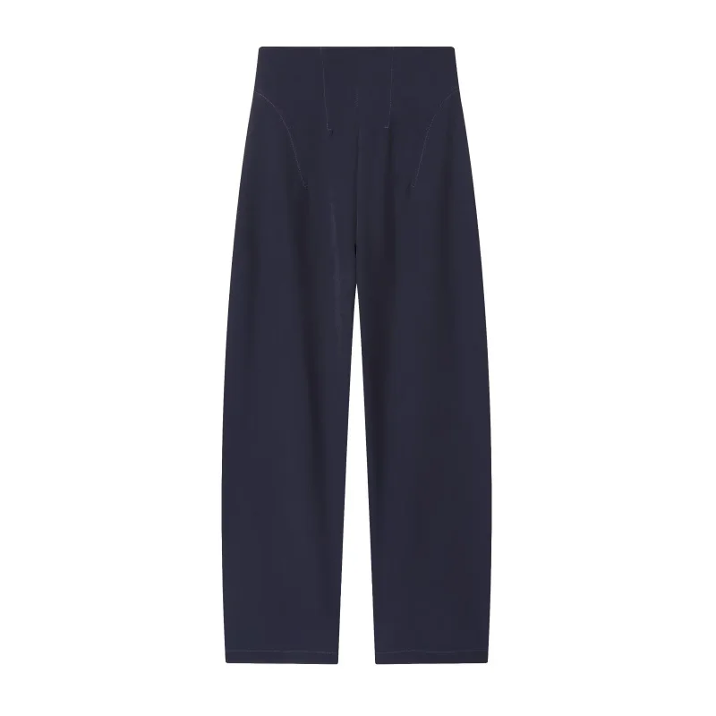 ETJ 2025 dames nieuw modeontwerp driedimensionaal gesneden slank colbert met hoge kraag en bijpassende casual broek