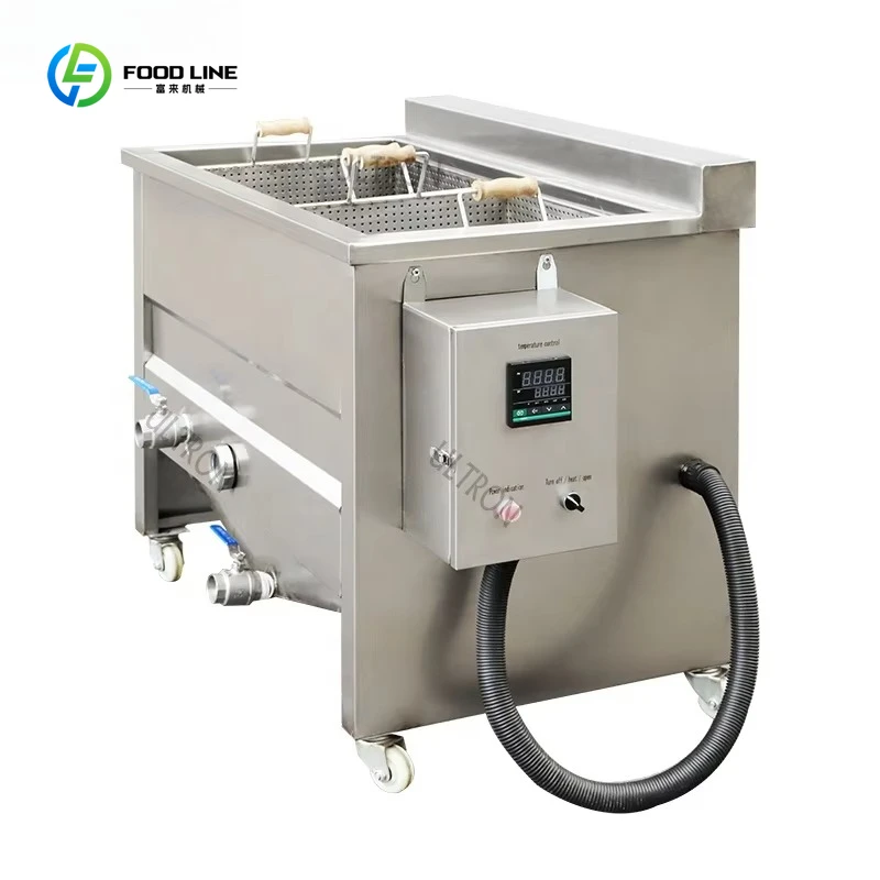

100kg/h Energy Saving Frier Machine French Fries Banana Chips Fried Machine