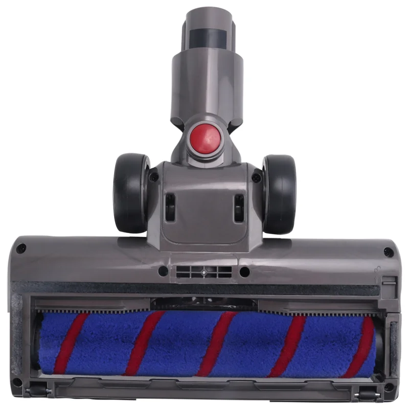 M02k-cabeça de escova de piso motorizada para aspiradores de pó dyson v8 v7 v10 v11 com escova de rolo macio faróis led peças acessórios