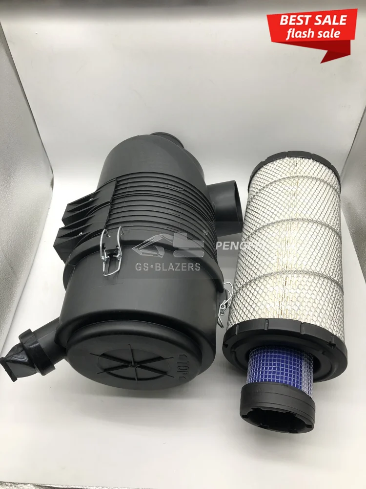 Excavator Accessories for Caterpillar Cat E312B C D Air Filter Housing Cover Rear Cover Air Filter Assembly Filter