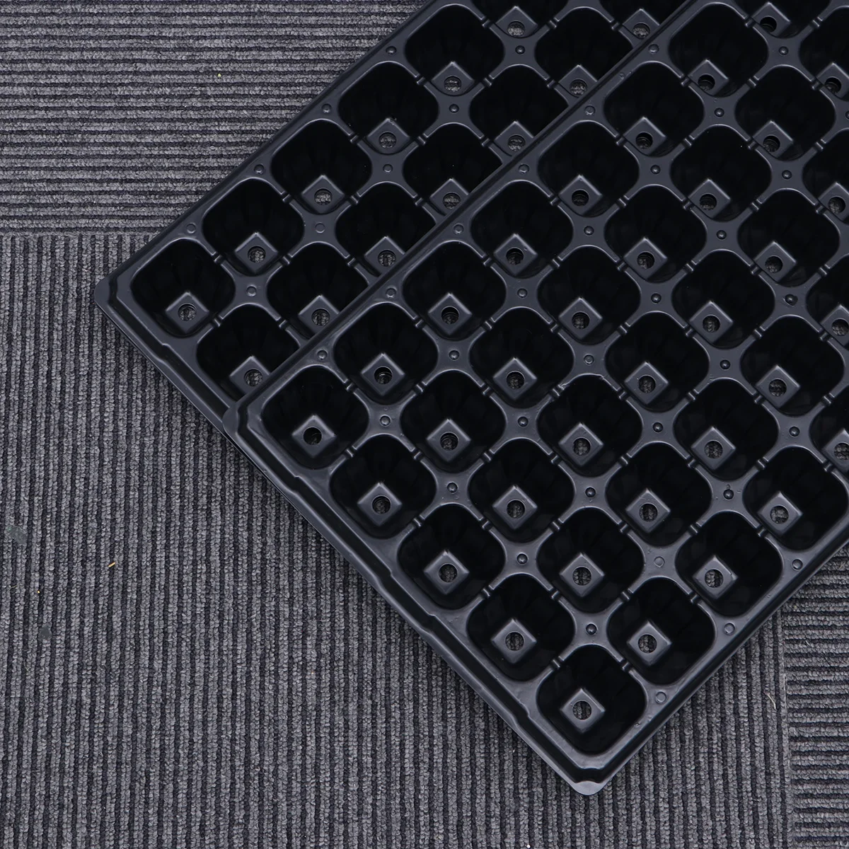 

5pcs 50 Holes Simple Mini Succulent Plant Pot Tray For Vegetables Herbs Wedding Baby Shower School Projects Home Decoration