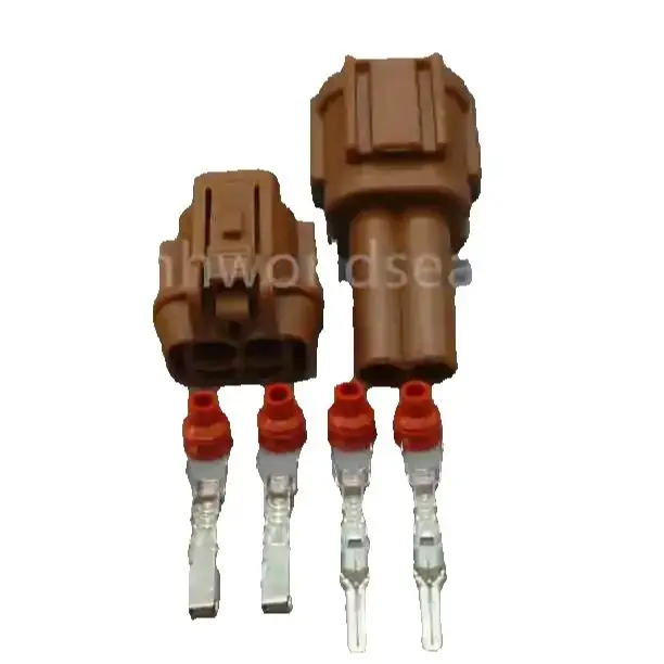 shhworldsea 2 Pin 2.2mm TS Sealed Series Plug Waterproof Car Electric Automotive Connector Lamp Light Socket 6185-0866 6188-0553