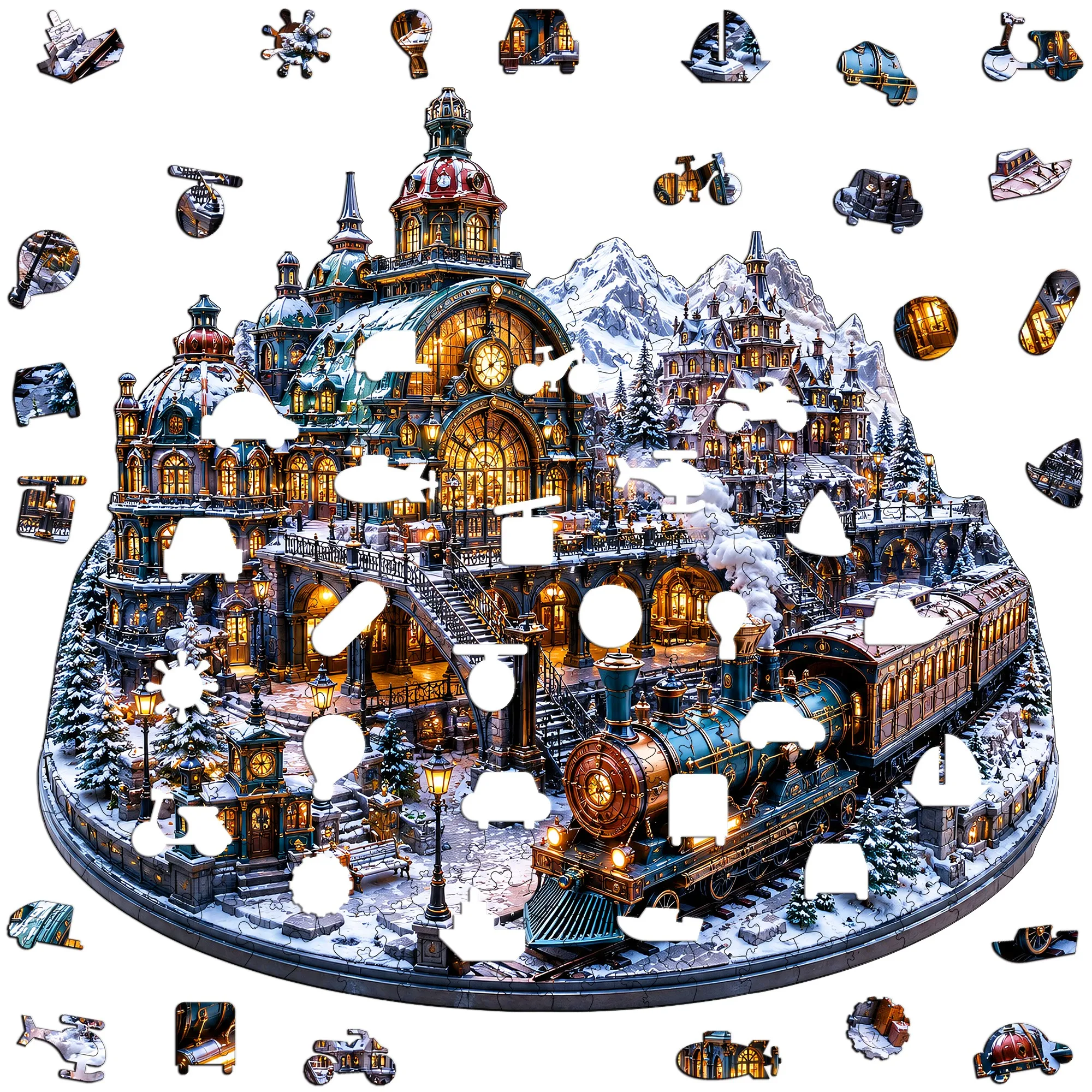 Drewniane puzzle z motywem oce – Woodworking Meaning recenzja i cena