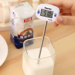 1PC Food Probe Type Electronic Thermometer Pen Type Barbecue Water Temperature and Oil Temperature Measuring Tool