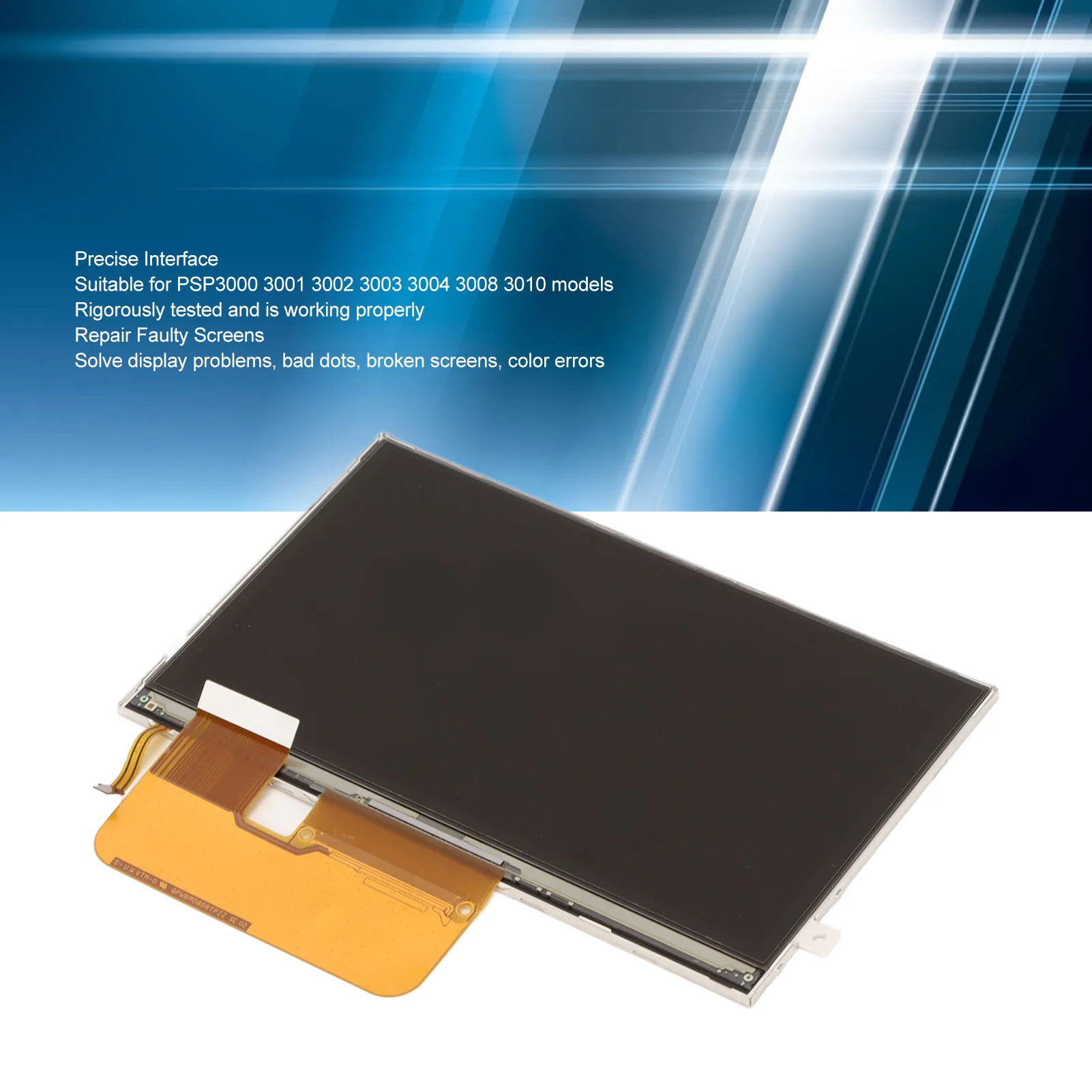 وحدة تحكم ألعاب جديدة شاشة LCD بديلة شاشة LCD لـ PSP 3000 3001 3002 3003 3004 3008 3010 لعرض شاشة LCD PSP