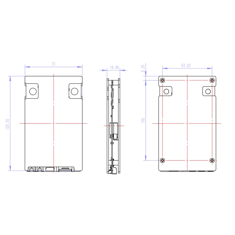 JK-BD4A8S6P 4S-8S SMART BMS 12V LFP3.2V 60A Built-in Bluetooth support APP 0.4A active current balancing 24V  protection board