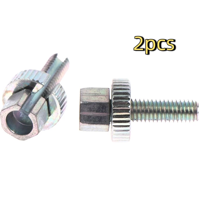 For Motorcycle Bicycle Pack of 2 30*M8 Clutch Brake Cable Adjuster Regulating Screw