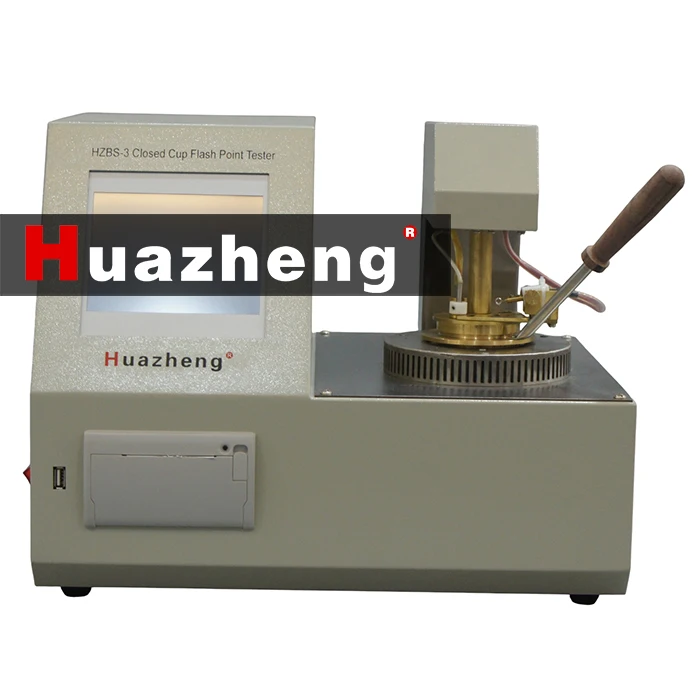 Huazheng Factory Digital ASTM D93 Automatic Pensky  Closed Cup Flash Point Tester Apparatus
