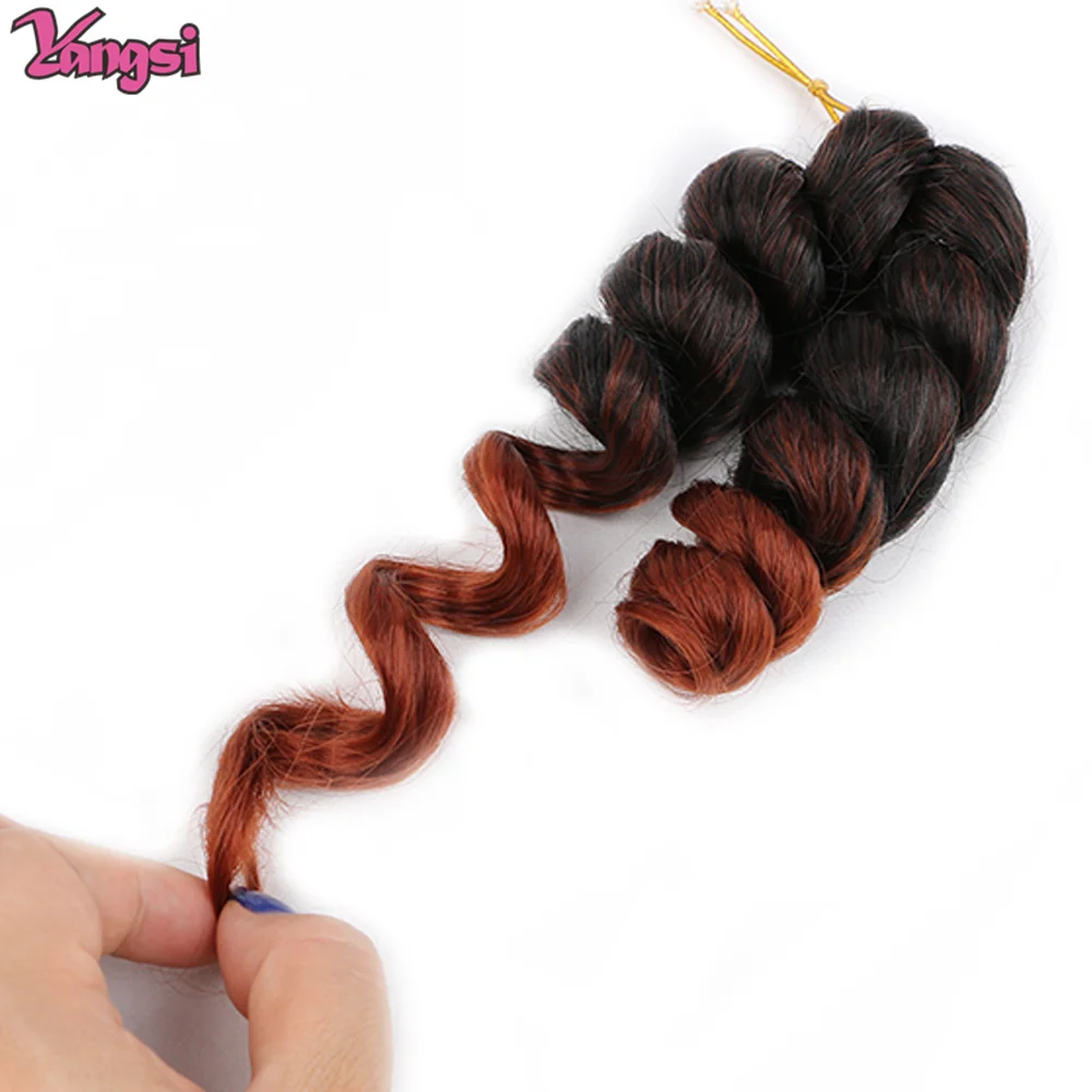 8 "قصيرة الفرنسية الضفيرة بوب الضفائر الكروشيه صندوق الضفائر أومبير الملونة وصلات شعر صناعية براون شقراء الأرجواني الكروشيه الشعر