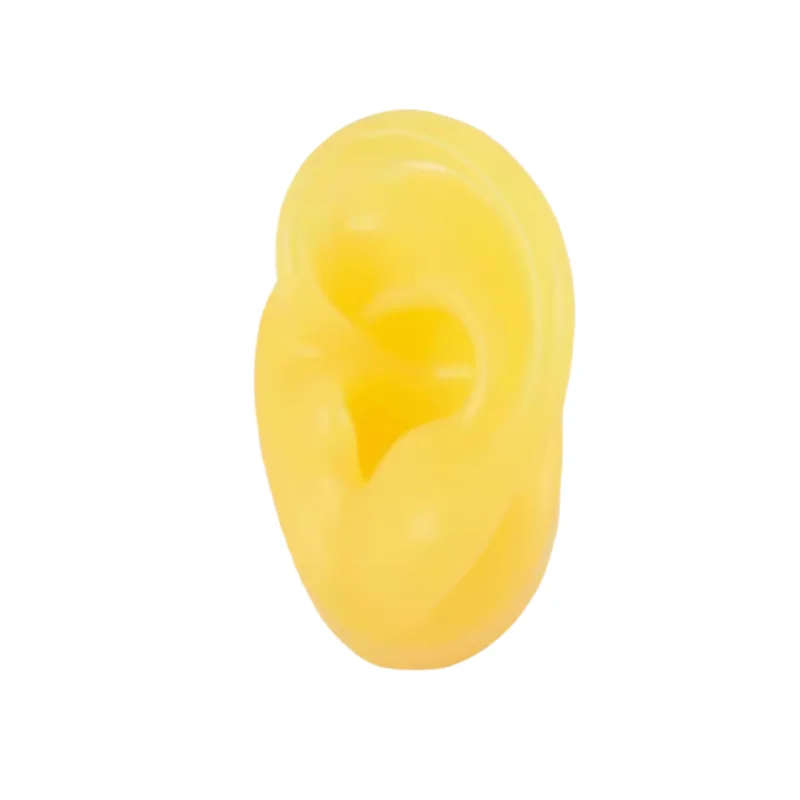 Silicone Simulated Ear Model Silicone Artificial Ear Model Ear Pins Earphone Display Prop