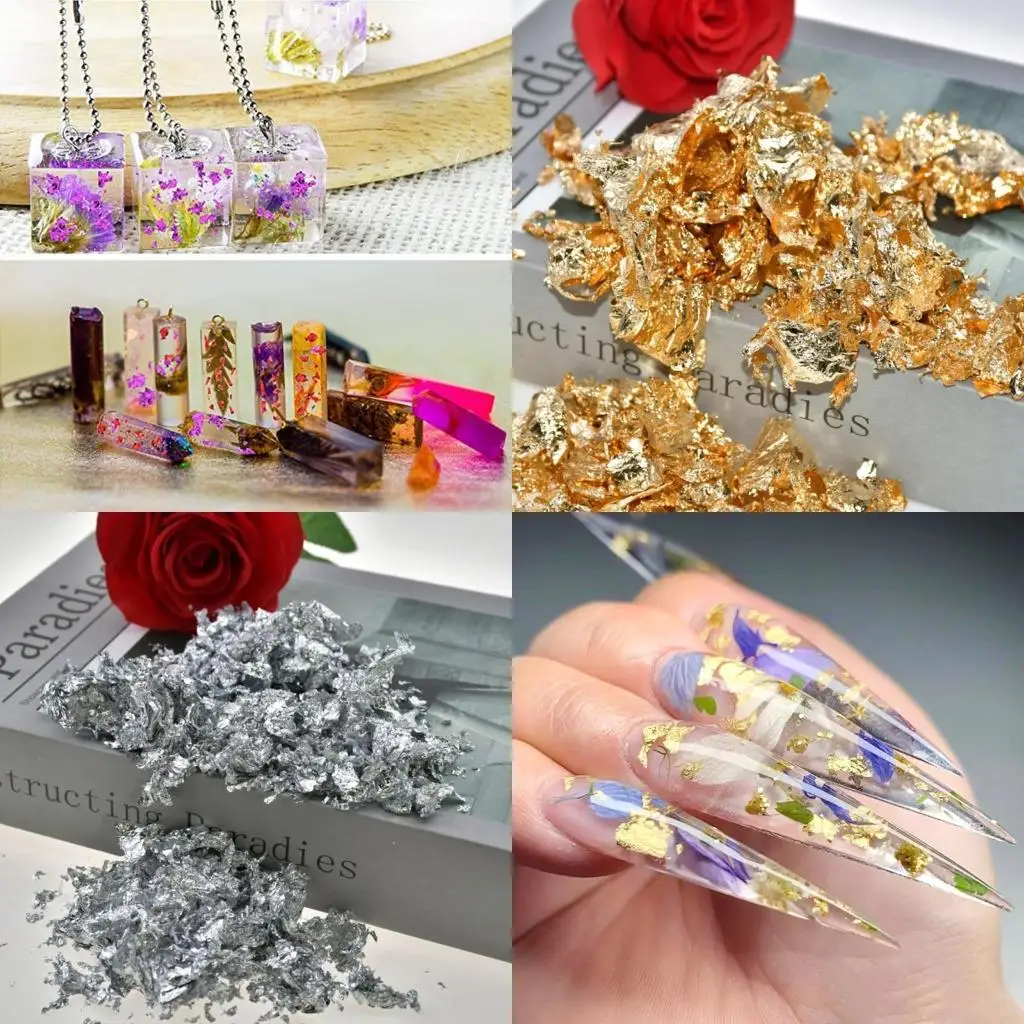 floco-folha-ouro-multiuso-decoracao-dourada-resina-acessorios-para-fazer-joias-materiais-pintura-arte