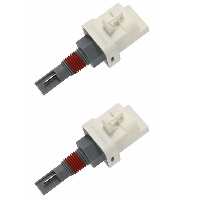 2X Coolant Fluid Level Sensor 2872769 2872768 4928568 For Cummins QSK50 Engine Coolant Temperature Sensor