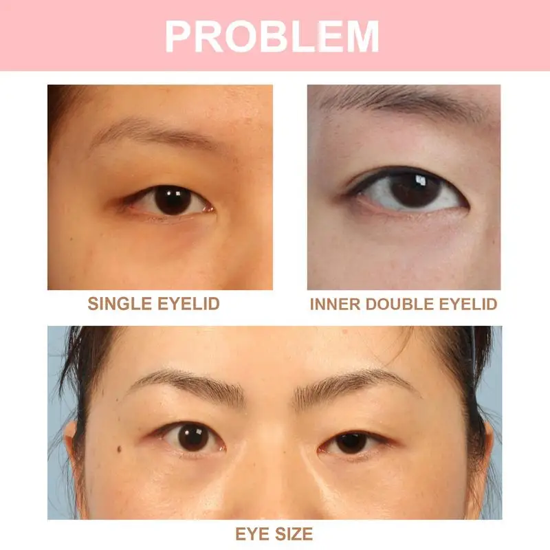 Double Eyelid Styling Cream Double Eyelid shaping Cream 20g Invisible Eyelid Adhesive Cream Eyelid Glue With Y Stick