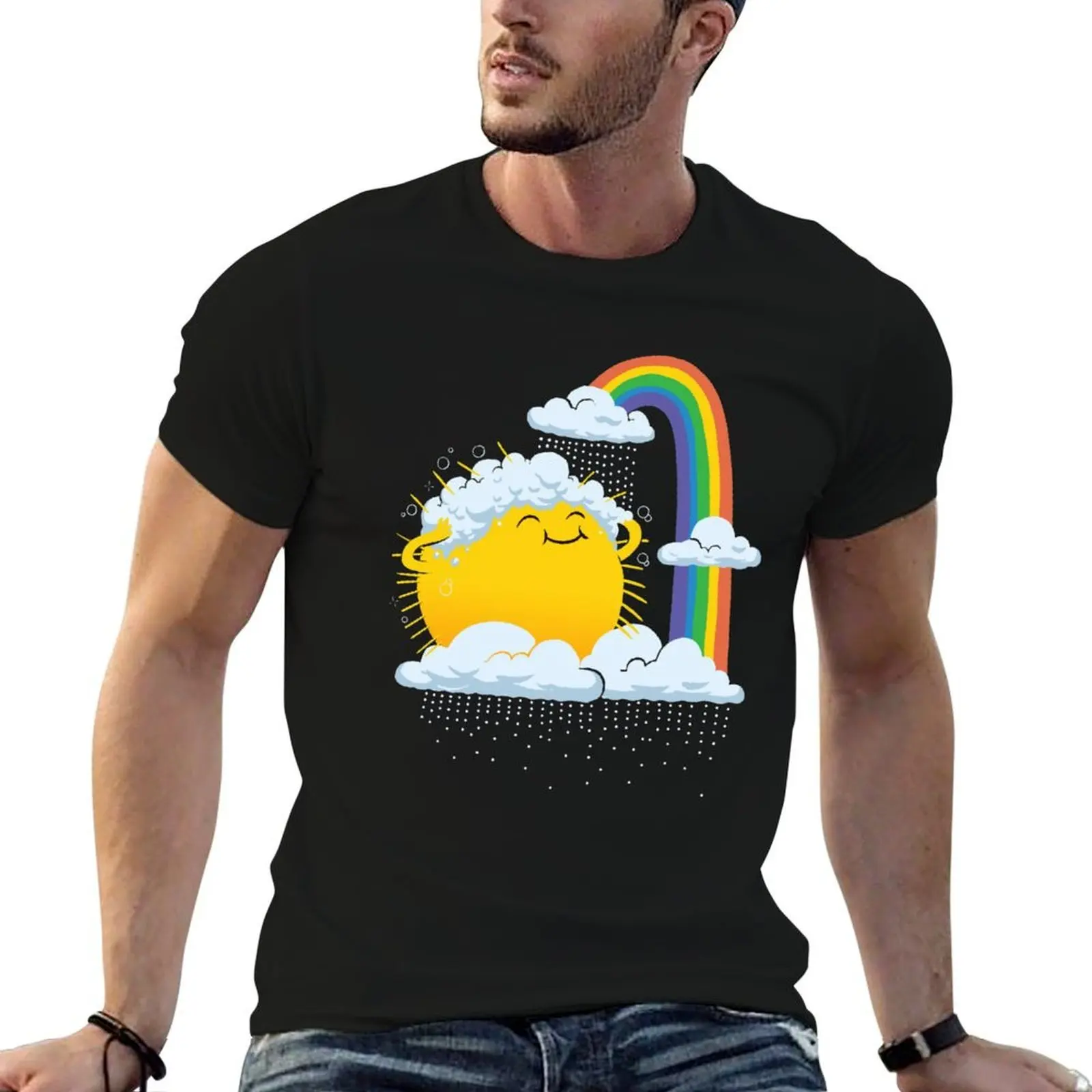 

Rainy man t for man shirts t white man for t pack shirts for Day shirt T-Shirt funny cotton