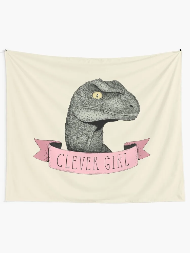 Clever Girl raptor dinosaur Tapestry Wall Tapestries Nordic Home Decor