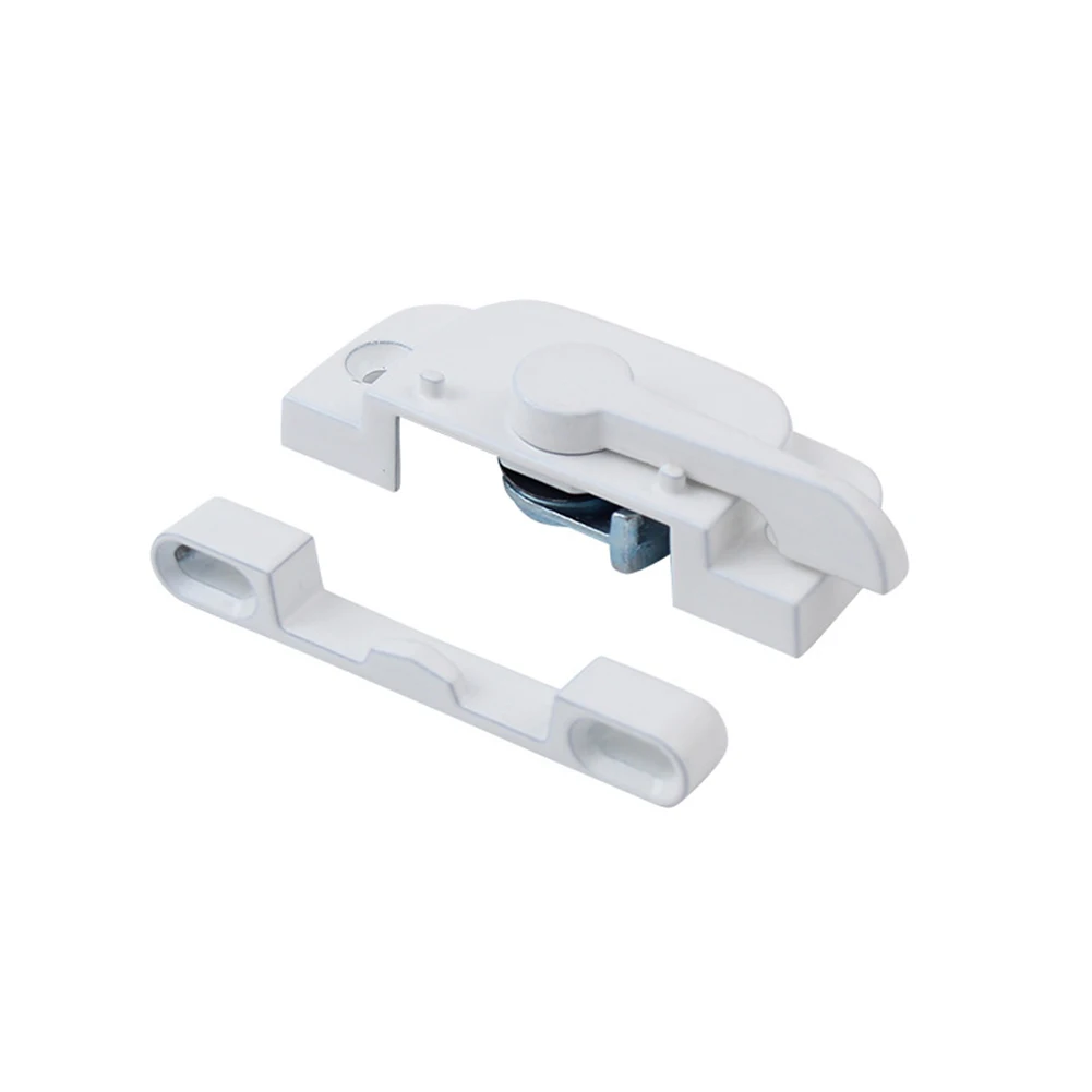 Reinforced Zinc Alloy Sliding Door Lock Crescent Lock Enhanced Security Latch Slide Bolt Latches Safety Locks