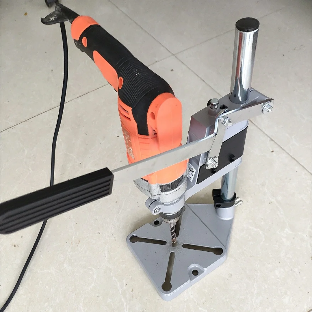 

Многофункциональная подставка для электрической дрели, деревообрабатывающий стол для позиционирования сверления, настольный держатель для дрели, ручной держатель для дрели