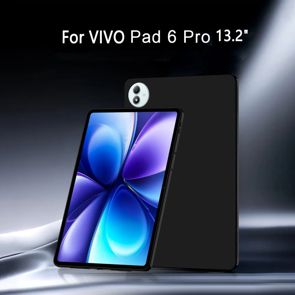 

For Vivo Pad6 Pro 13.2 inch 2026 Silicone Case PA2671 Antidrop Airbag Soft TPU Cover funda for vivo pad 6 Pro 13.2" Tablet shell