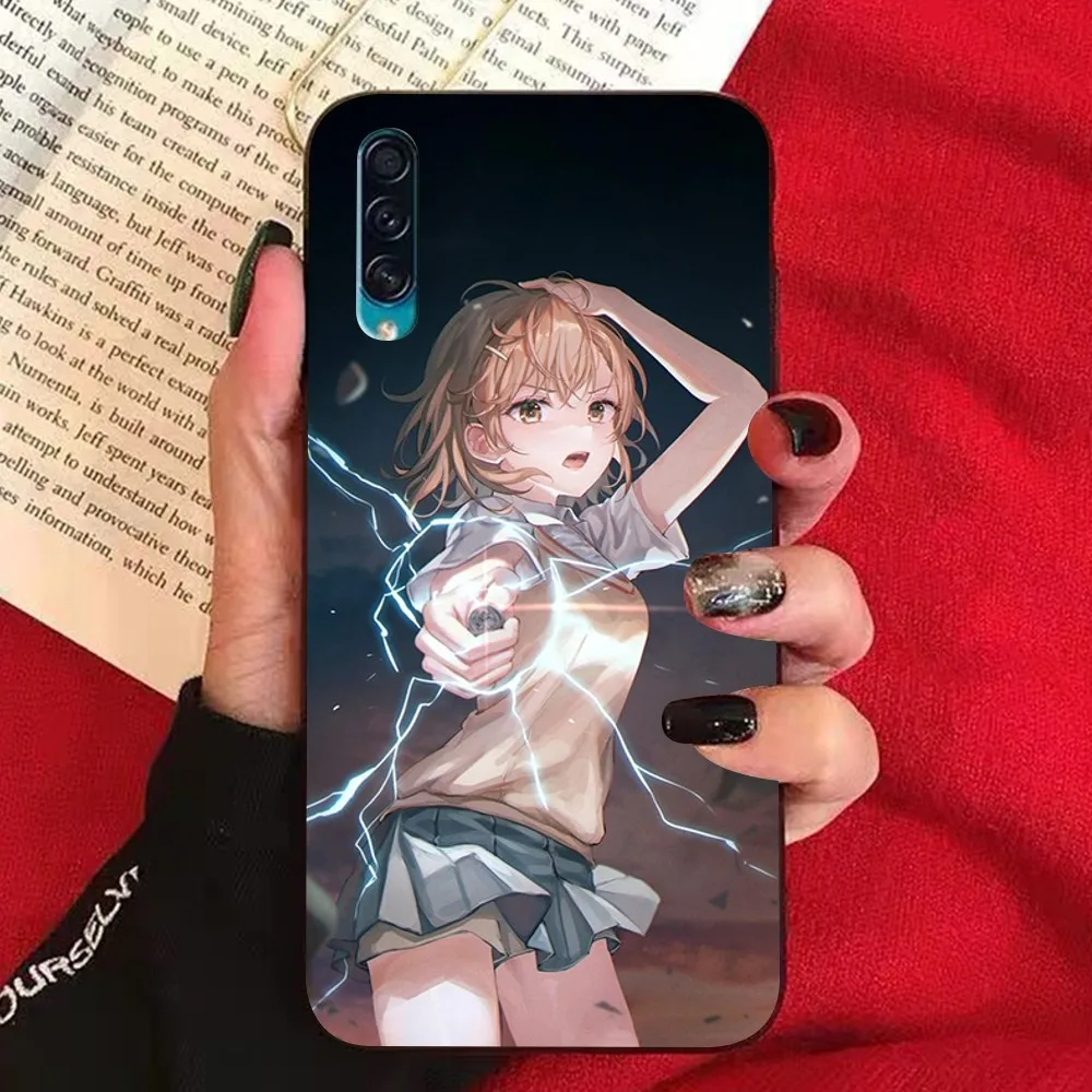 A Certain Scientific Railgun Phone Case For Samsung A 10 11 12 13 20 21 22 30 31 32 40 51 52 53 70 71 72 73 91 13 shell