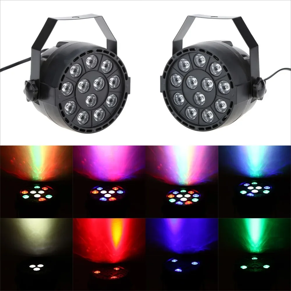 Lixada 15W RGBW LED Stage PAR Light Drop Shipping