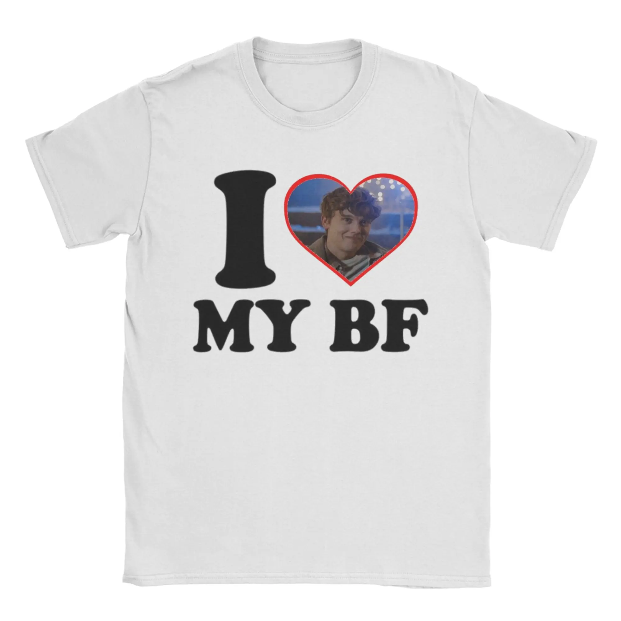 Fashion I Love My BF Tyler Galpin T Shirt For Unisex  Cotton Tee Shirt Short Sleeve Clothing