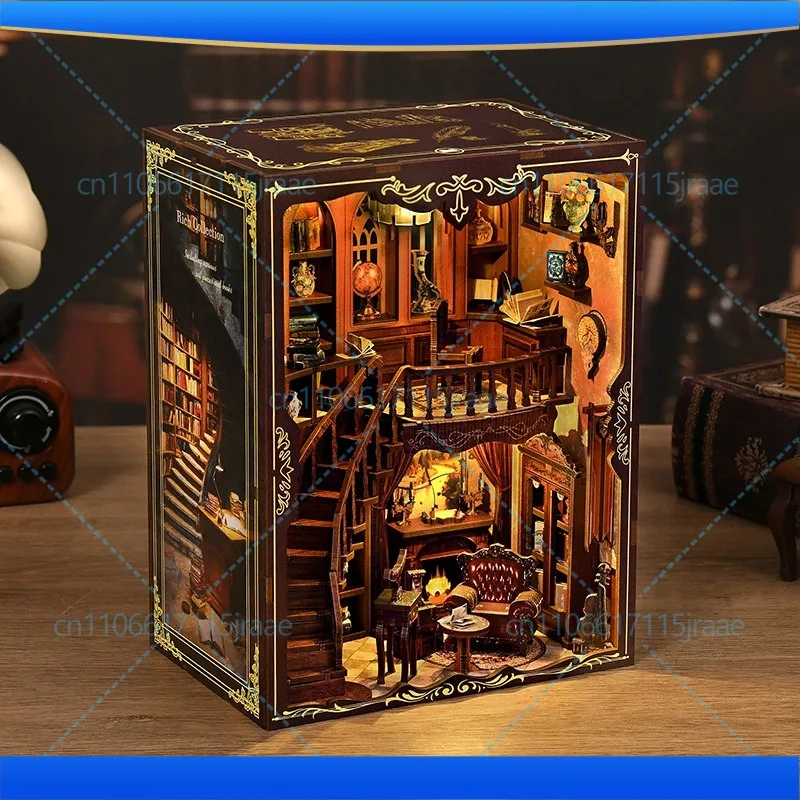 

Классическая учебная книга ручной работы, модель из домика своими руками, маленький орнамент