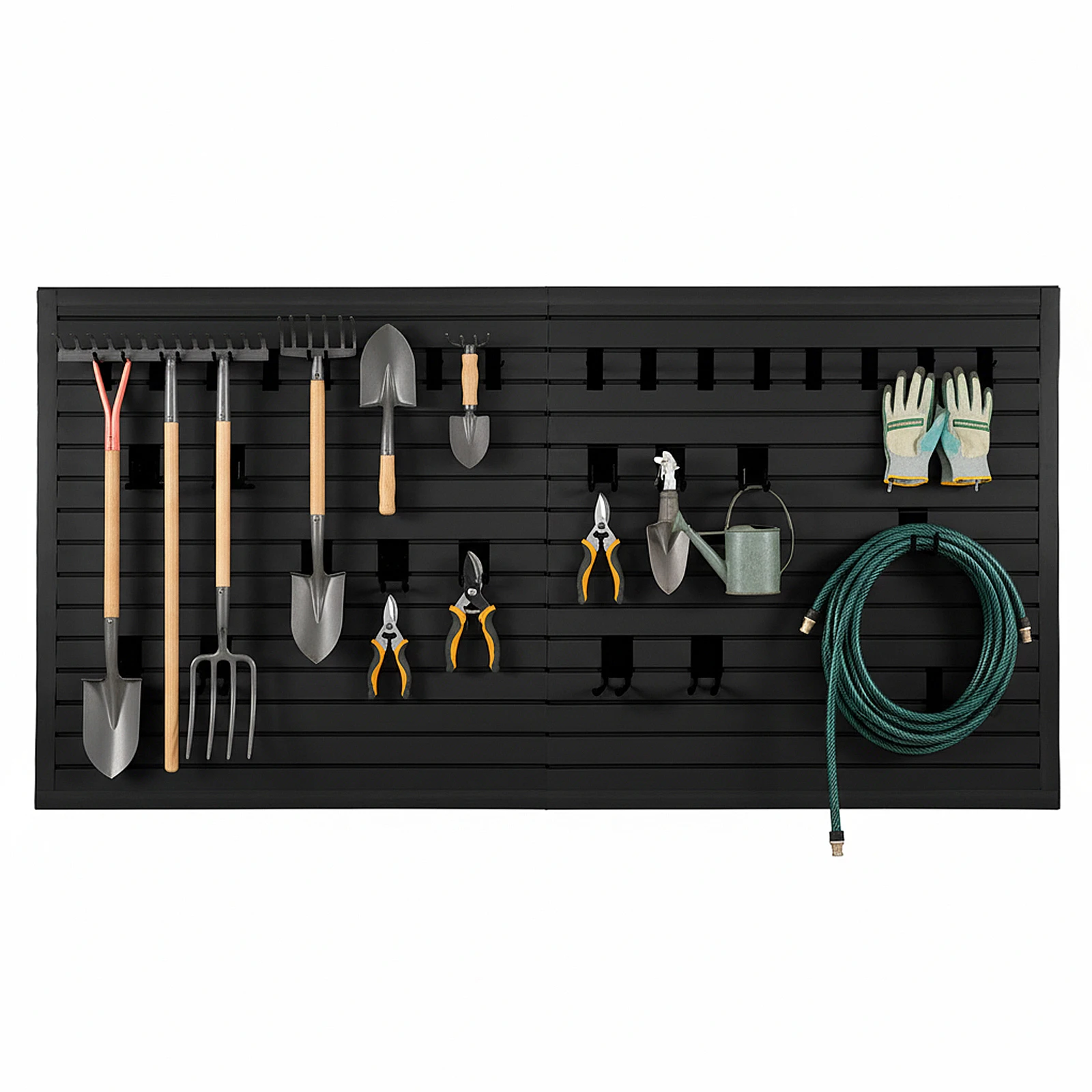 

4x8 FT Peg Board Tool Organization with 26 Accessories Wall Organizer for Retail Display Garage Guitar Shop Home