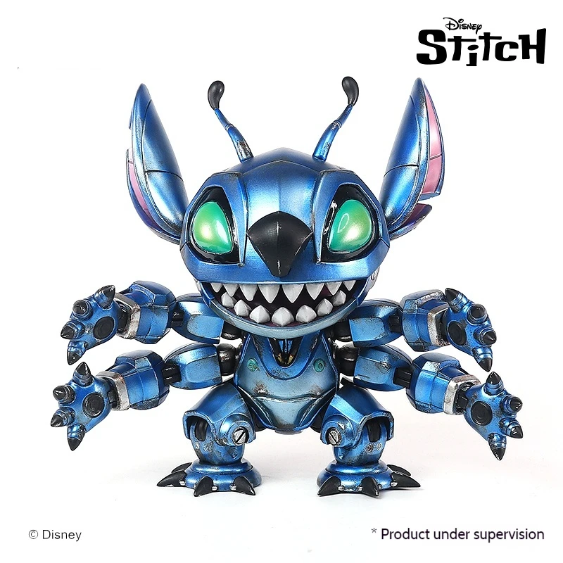 Disney Machinery Stitch oryginalne figurki ręcznie robione kreskówki Populer Tidal garnitur zabawka kreskówki dla dzieci chłopcy prezenty urodzinowe