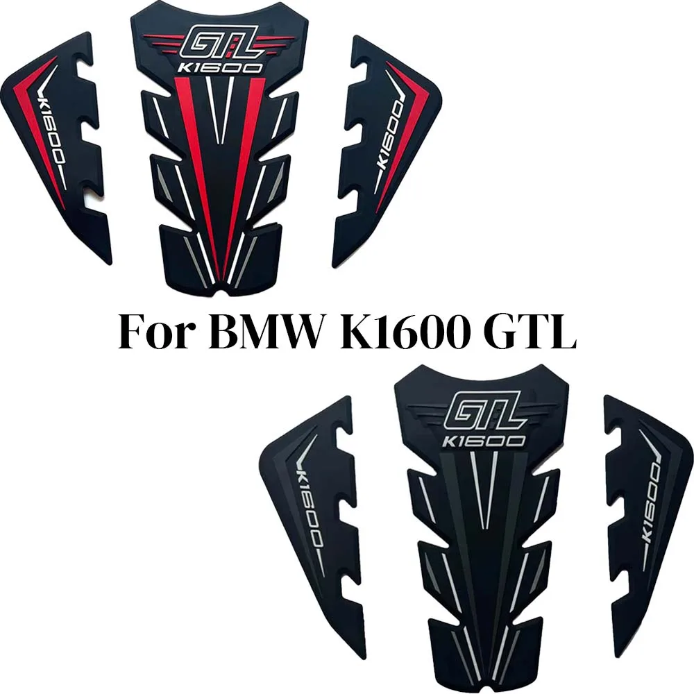 Motorcycle Non-slip Side Fuel Tank Stickers Waterproof Pad Rubber Sticker For BMW K1600 GTL Grand America K1600