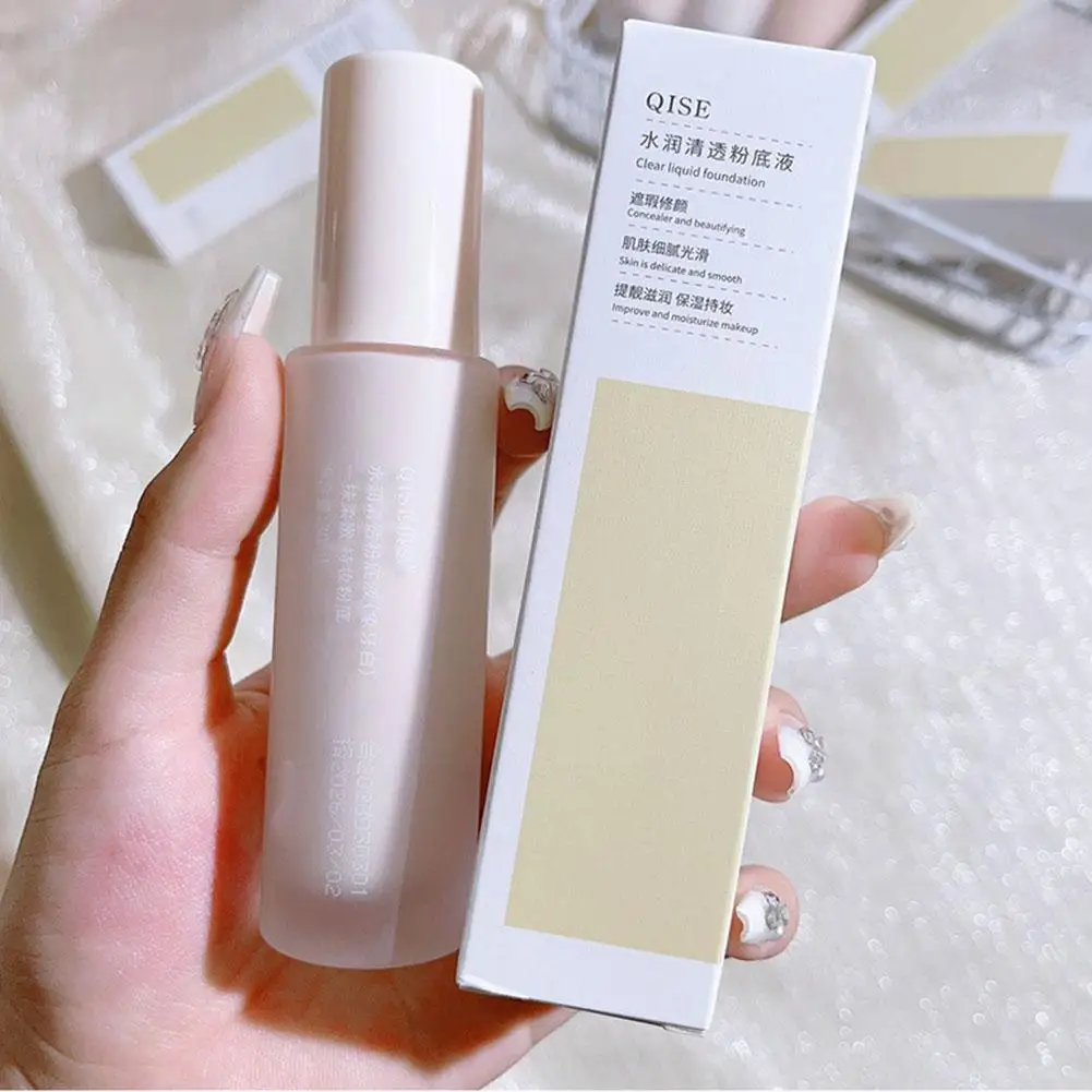 Liquid Foundation Brighten Whitening Cream Muscle Foundation Base Cosmetics Concealer Liquid Concealer Makeup Cosmetics Fac S5Q2