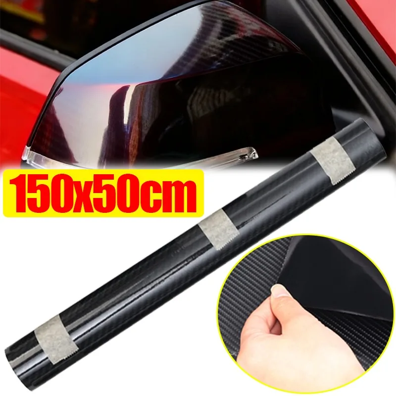 

6D глянцевая виниловая пленка из углеродного волокна, автомобильный Стайлинг мотоцикла, защитная наклейка, рулон самоклеящихся украшений «сделай сам»