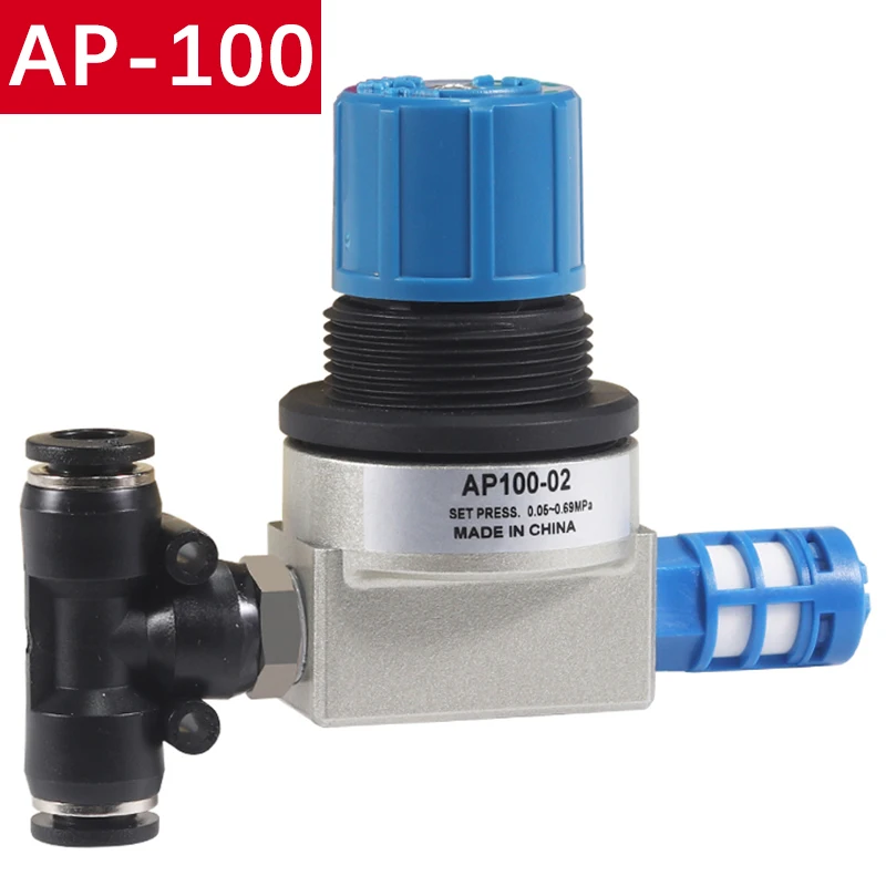 AP100-01/02 AP100-01-X201 AP100-02-X201 Pneumatic Overflow Valve Pressure Adjustment Valves