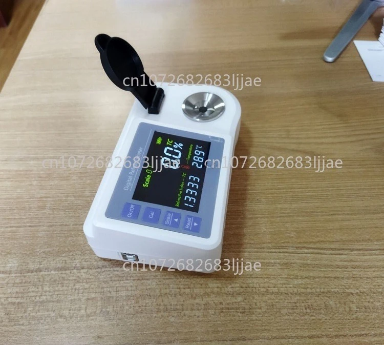 JK-TB95 مقياس السكر الرقمي عالي الدقة لسطح المكتب، شاشة ملونة، جهاز اختبار سكر الفاكهة