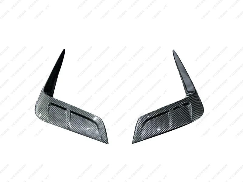 

Car-Styling Accessories Dry Carbon Fiber DCF Front Bumper Side Duct Garnish MSY Style Fit For 2020-2023 Maserati MC20