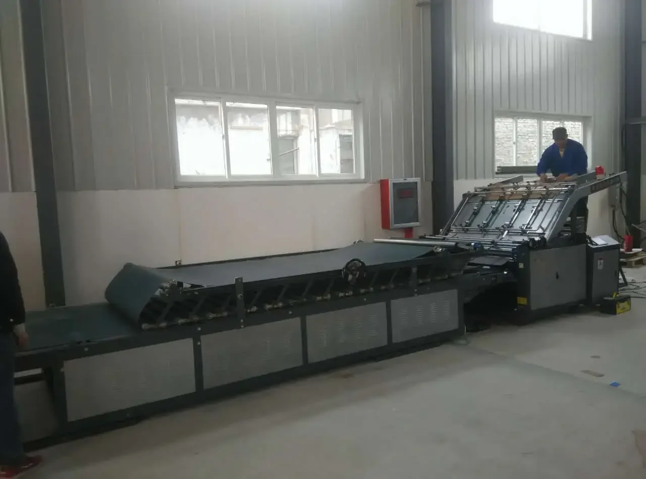 for [JT-YB1450E] CE standard factory price automatic cardboard corrugated box board paper flute laminating machine