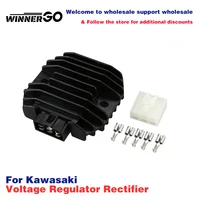WINNERGO rectificador regulador de voltaje de motocicleta para Kawasaki KLR 650 KLR650 KLX S 250 KLX250S KLXS250 2008-2018 21066-0027