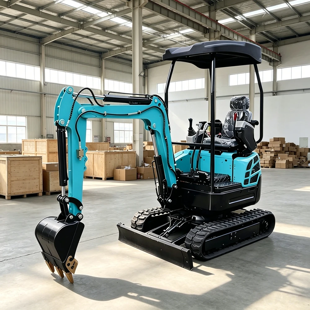 

0.8Ton Mini Excavator Construction 1.2Ton 1.5Ton 2.5Ton Yanmar engine EPA Euro5 Fast Delivery Multifunctional